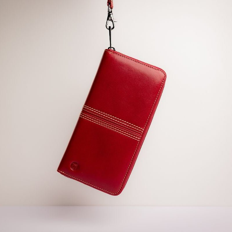 The Maiden - Cricket Leather Folio Wallet - The Game