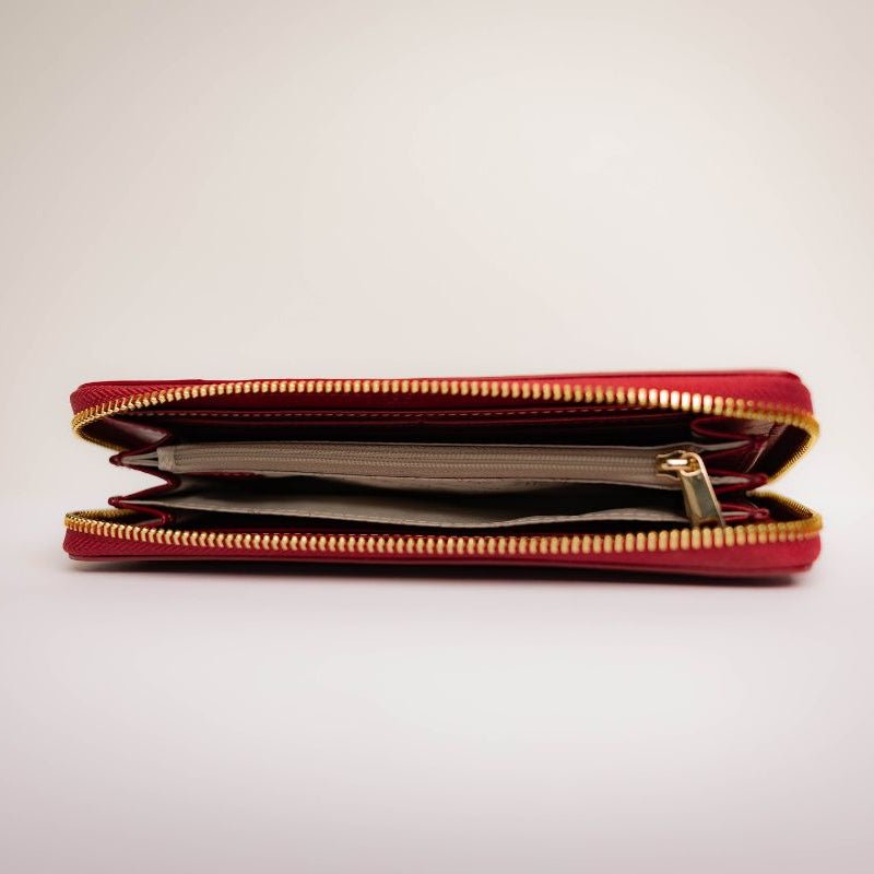 The Maiden - Cricket Leather Folio Wallet - The Game
