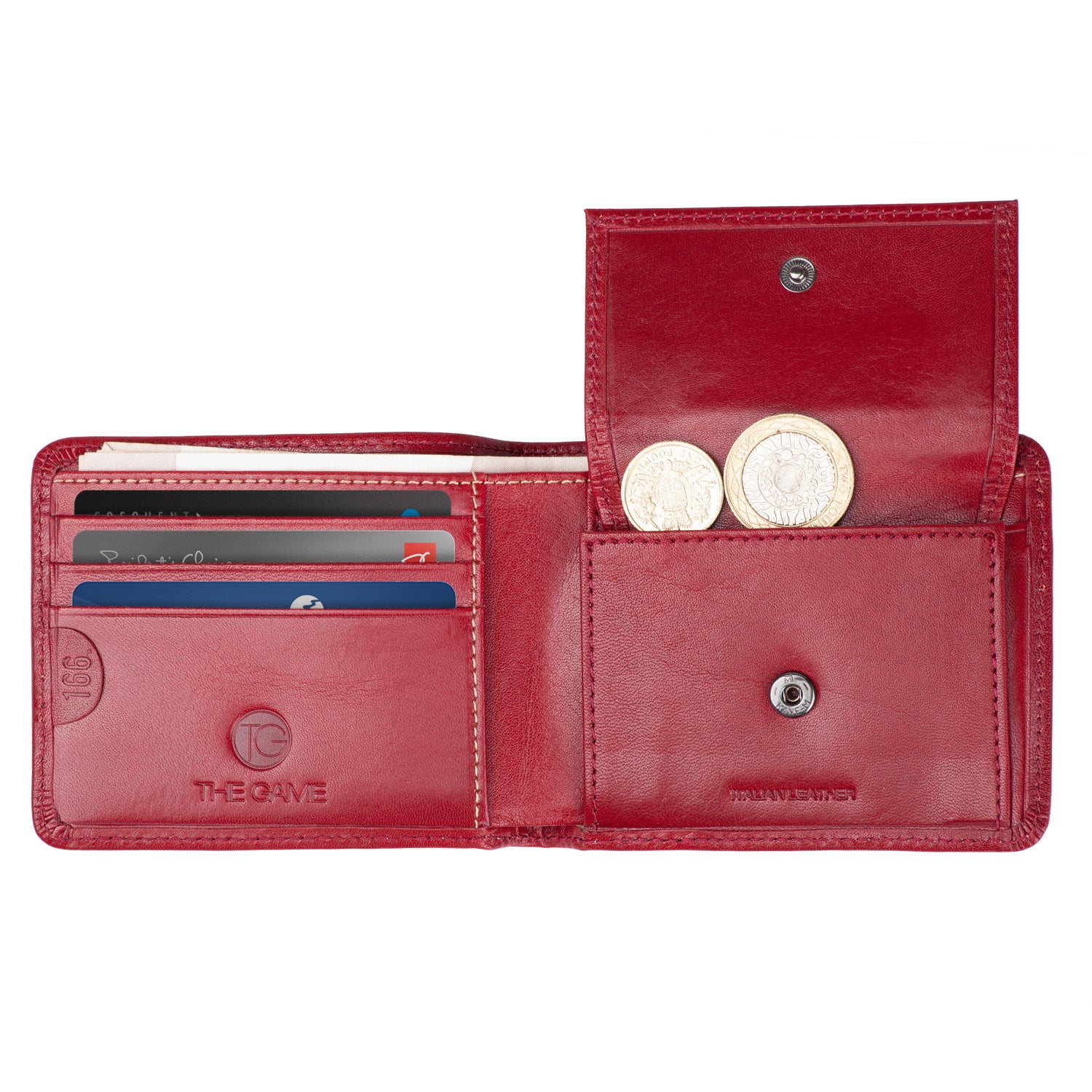 The All Rounder Coin Wallet - Cherry - The Game