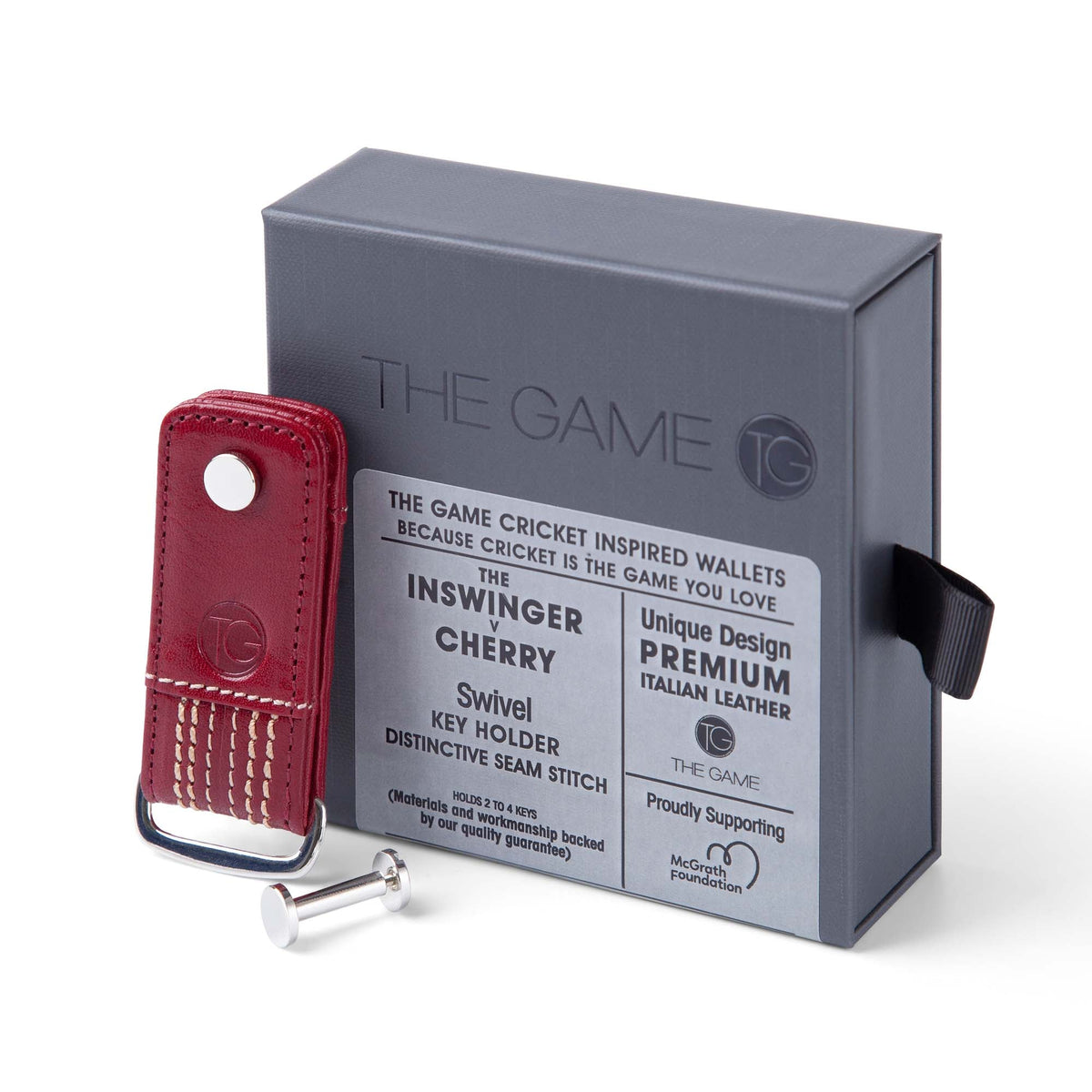 The Inswinger Key Holder - Cherry - The Game