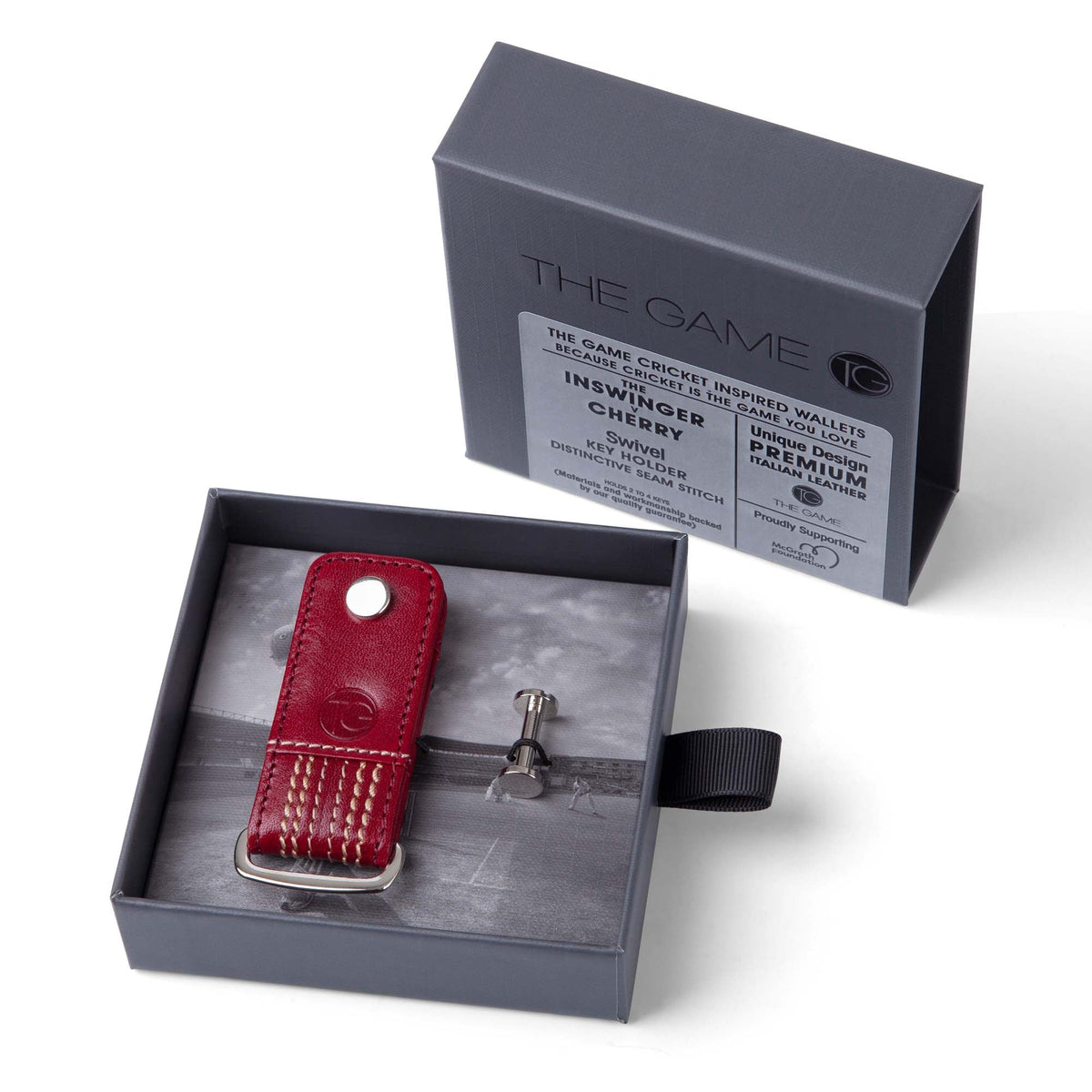 The Inswinger Key Holder - Cherry - The Game