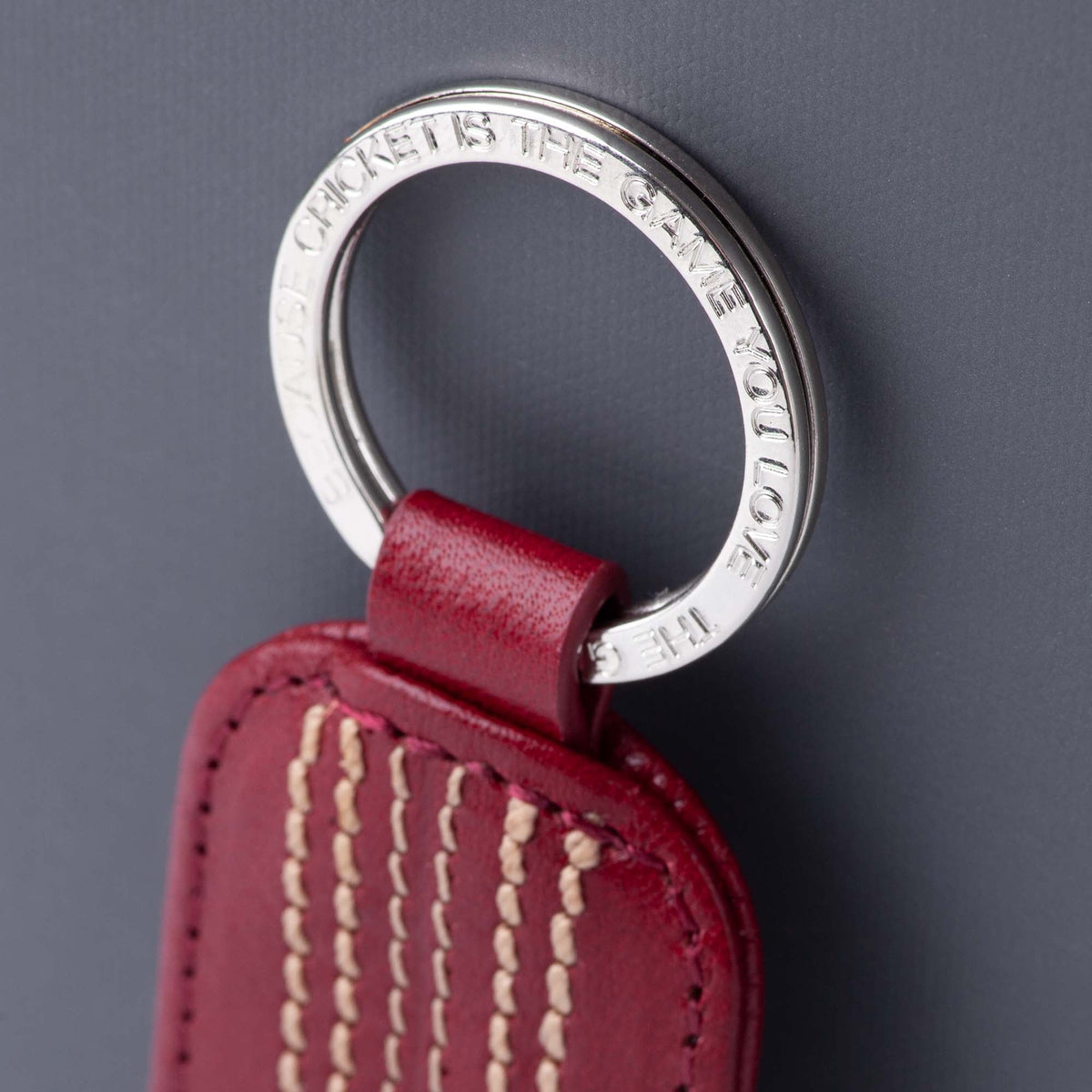 NEW! The Outswinger Key Ring - Cherry - The Game