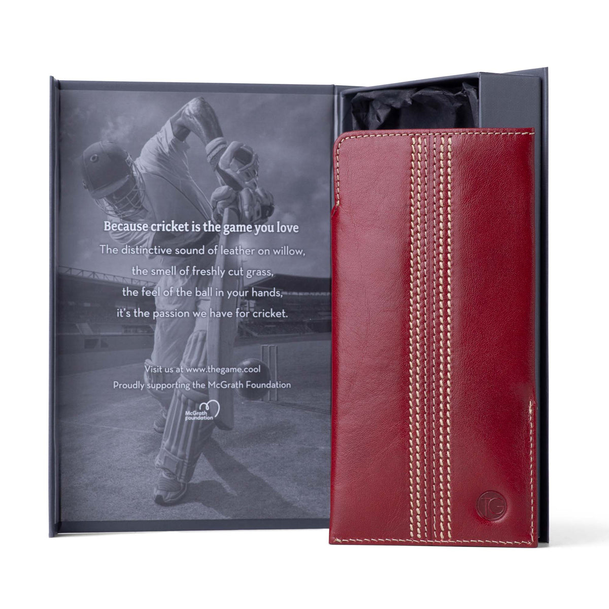 NEW! The Spectator Soft Glasses Case - Cherry - The Game